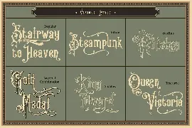 Victorian Fonts Collection