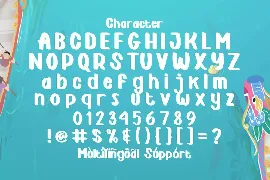 Geky Xin - Playful Display Font