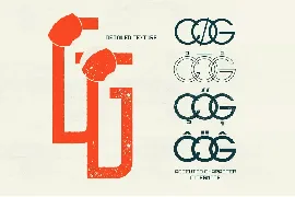 Gibsons Rough font