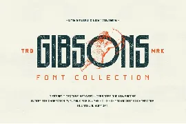 Gibsons Rough font