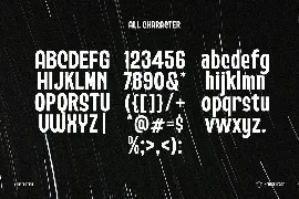 Conseration Family - 5 styles font