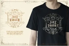 Blacktail - Layered Vintage Font