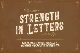 Blacktail - Layered Vintage Font