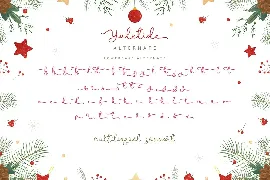 Yuletide font