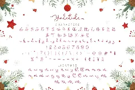 Yuletide font