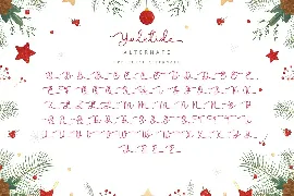 Yuletide font