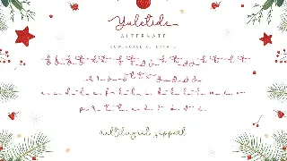 Yuletide font