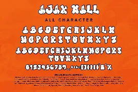 AjaxWall - Graffiti Font