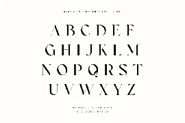 Bagtha Mendoneh Ligature Serif font