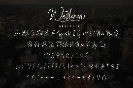 Westonia font