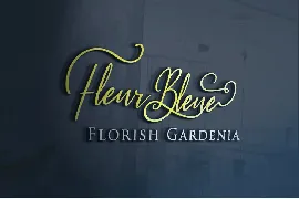 Fleur Bleue - Beautiful Romantic Font