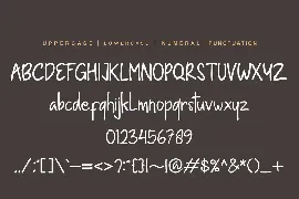 Matamujikuo font