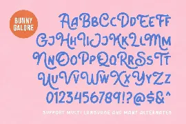 Bunny Galore font