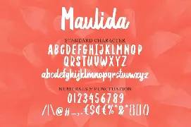 Maulida font