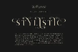 Salvalyn - Stylistic Serif Font