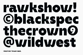 Rawkner Font