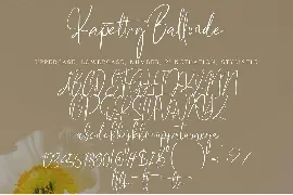 Kapethy Ballonde font