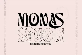 Monas - Display Font