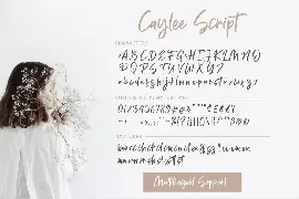 Caylee Script font