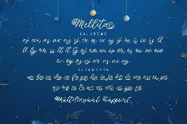 Mellita font