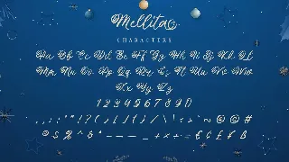 Mellita font