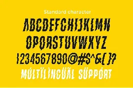 Thunderion - Powerful Display Font