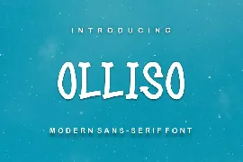 Gollis modern sans serif font