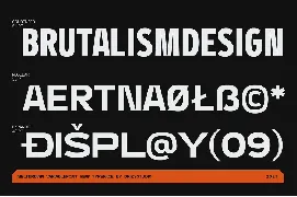 Meltbrown - Modern Industrial Font