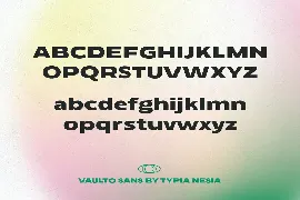 Vaulto - Extended Bold Sans Serif font