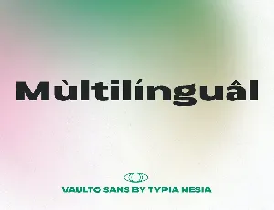 Vaulto - Extended Bold Sans Serif font