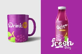 Fresh Grapes font