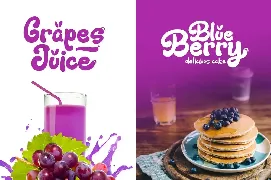 Fresh Grapes font