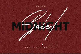 Satilas Signature Font - Free Sans