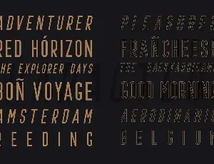 Prestage Font Family