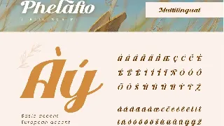 Phelafio Font