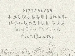 Zaniola Lavolce Calligraphy Font