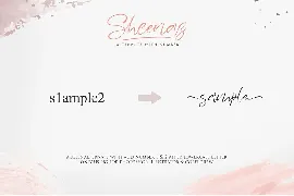 Sheenaz Script font