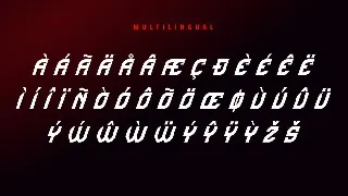 Ancent font