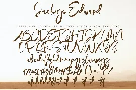 Jackiye Edward font