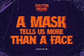 Doctor Drake - Horror Display Font