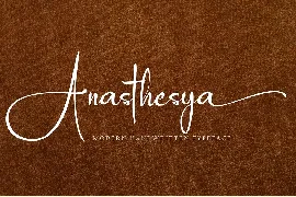 Anasteshya font