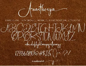 Anasteshya font