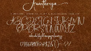 Anasteshya font