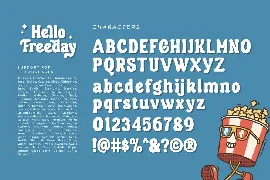 Hello Freeday font