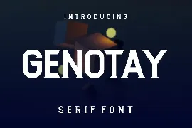 Genotay Font