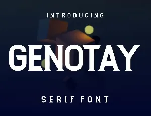 Genotay Font