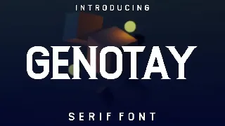 Genotay Font