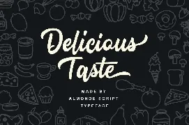 Almonde Script font