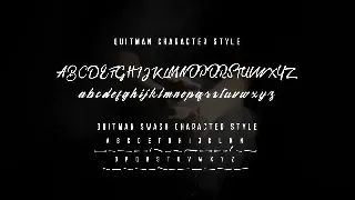 Quitman Script font