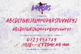 INHABITS - Handwritten Brush Font